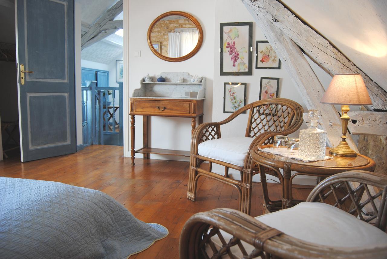 La Charmeraie Bed and Breakfast Saint-Cirq  Rum bild