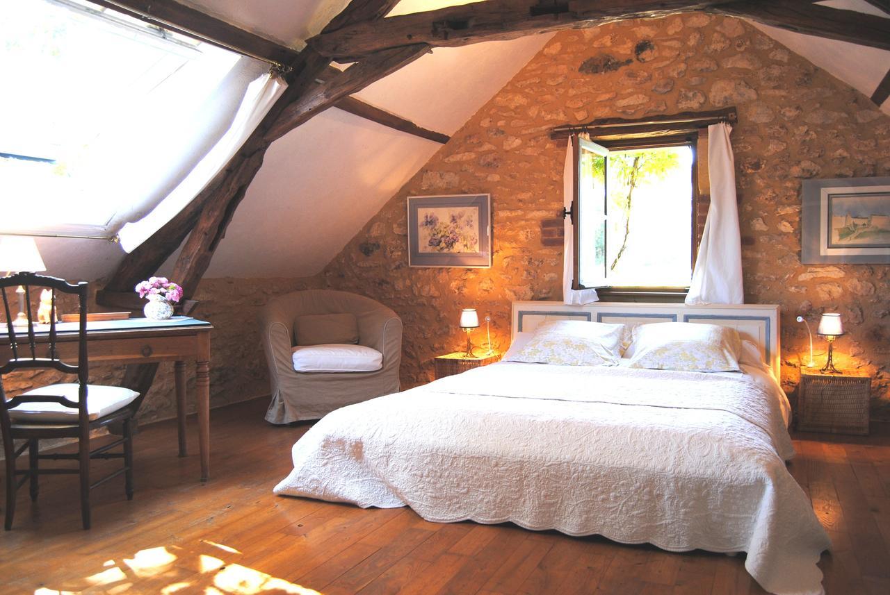 La Charmeraie Bed and Breakfast Saint-Cirq  Rum bild